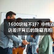 1600块睡不好？中档酒店差评背后的隐藏真相（图1）