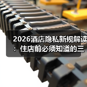 2026酒店隐私新规解读:住店前必须知道的三大防患要点(图4) 2026酒店隐私新规解读:住店前必须知道的三大防患要点(图4)