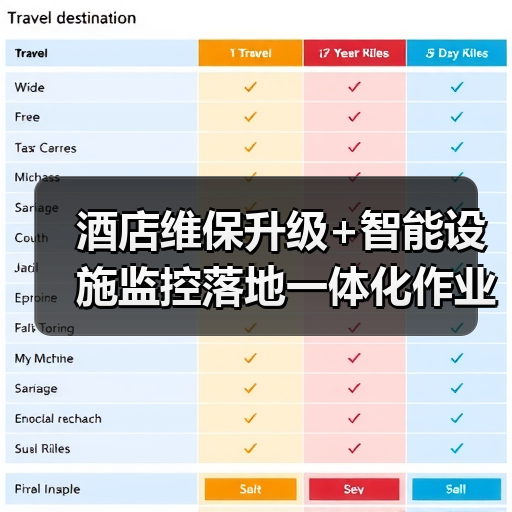 酒店维保升级+智能设施监控落地一体化作业,推进顺畅的3个实战秘诀(图3) 酒店维保升级+智能设施监控落地一体化作业,推进顺畅的3个实战秘诀(图3)