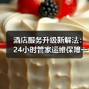 酒店服务升级新解法:24小时管家运维保障一体化如何落地?(图3) 酒店服务升级新解法:24小时管家运维保障一体化如何落地?(图3)