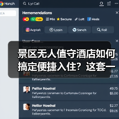 景区无人值守酒店如何搞定便捷入住？这套一体化方案让效率飙升87%（图2）