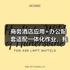 商务酒店应用+办公配套适配一体化作业,我们被坑了3年才搞明白(图2) 商务酒店应用+办公配套适配一体化作业,我们被坑了3年才搞明白(图2)