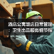 酒店公寓饭店日常管理:卫生出品服务细节指南(图3) 酒店公寓饭店日常管理:卫生出品服务细节指南(图3)